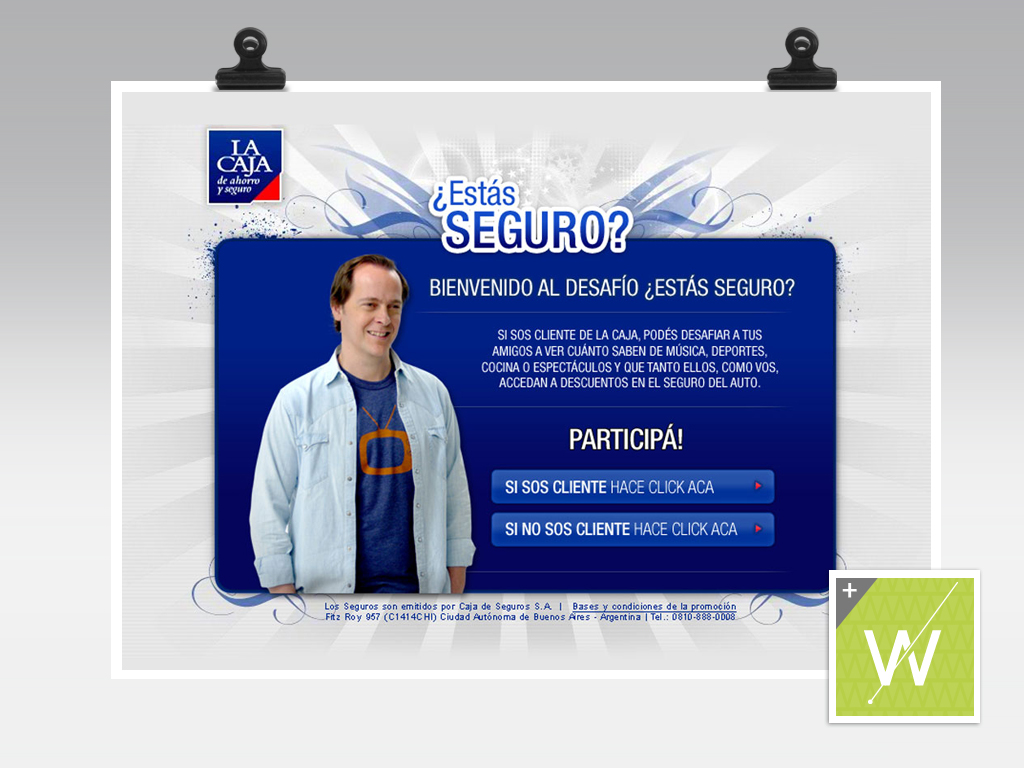 2010 - La Caja ¿Estás Seguro?
