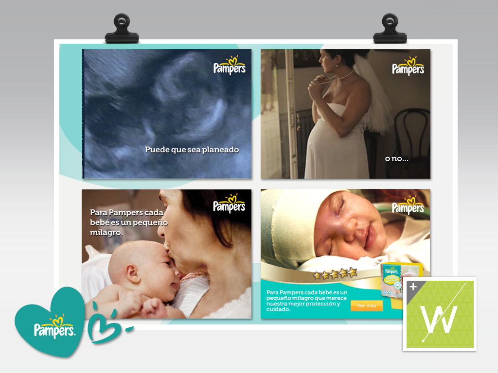 2012 - Pampers / Banners