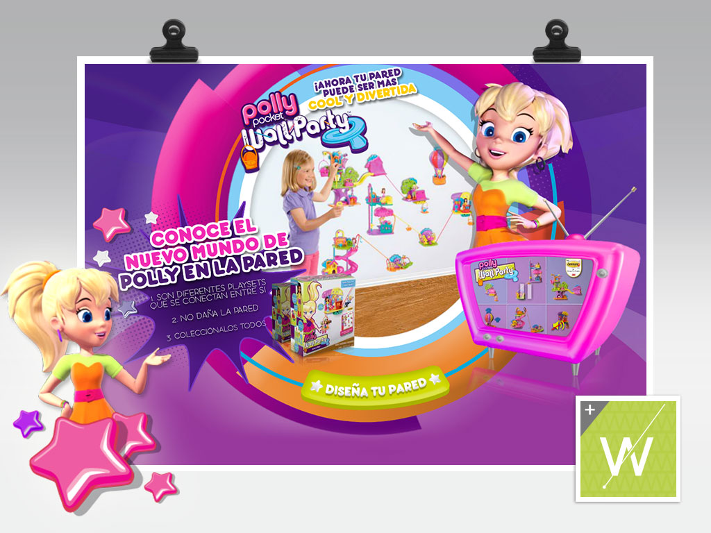 2013 - Polly Pocket Wall Party